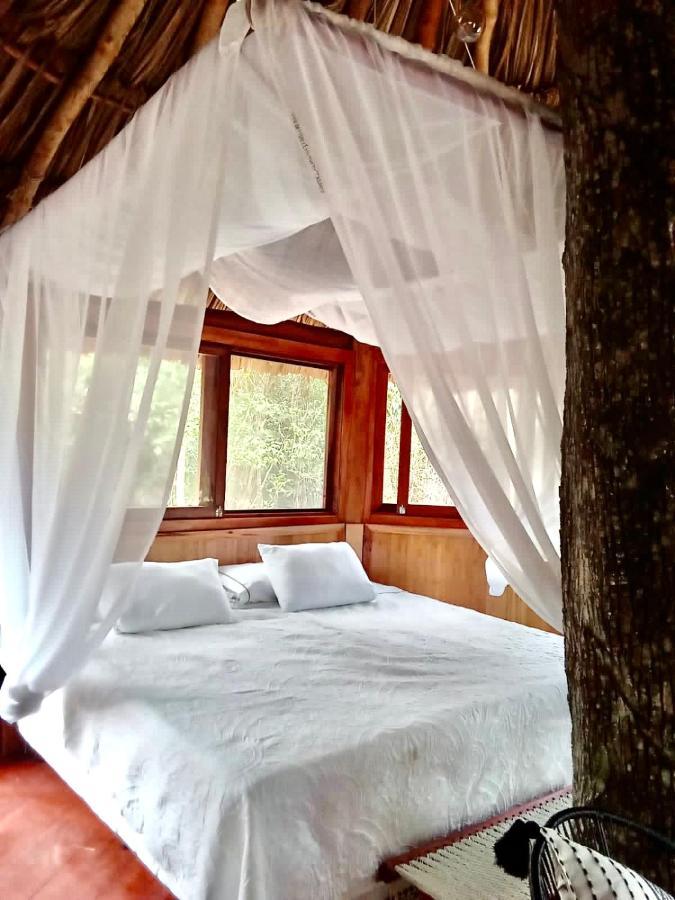 Nuscaa Boutique Tree House & Spa Hotel Puerto Morelos Eksteriør billede