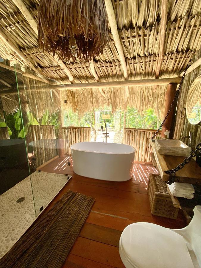Nuscaa Boutique Tree House & Spa Hotel Puerto Morelos Eksteriør billede
