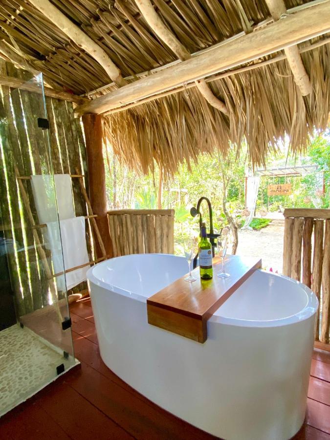 Nuscaa Boutique Tree House & Spa Hotel Puerto Morelos Eksteriør billede