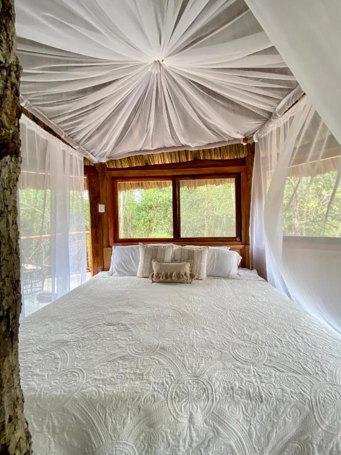 Nuscaa Boutique Tree House & Spa Hotel Puerto Morelos Eksteriør billede