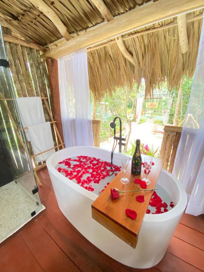 Nuscaa Boutique Tree House & Spa Hotel Puerto Morelos Eksteriør billede