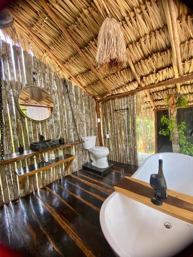 Nuscaa Boutique Tree House & Spa Hotel Puerto Morelos Eksteriør billede